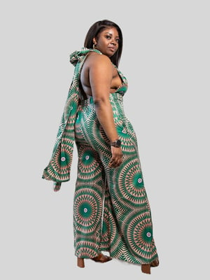 Image of African Print Jumpsuit - Lindi