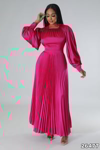 Image 2 of Sara dress Steam pleat
