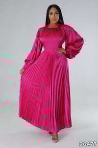 Image 3 of Sara dress Steam pleat