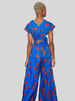 Image of African Print Jumpsuit - Niola
