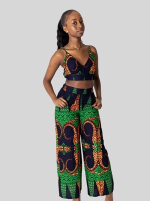 Image of African Print Top and Pants - Kimmy