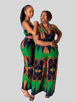 Image of African Print Top and Pants - Kimmy