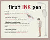 First Ink Pen Brush Set