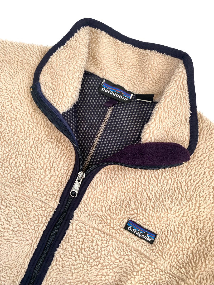 Vintage '96 Patagonia PEF Retro-X Fleece Jacket - Natural | WAY