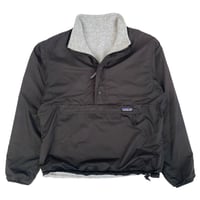 Image 1 of Vintage '98 Patagonia Glissade Reversible Pullover - Black & Grey