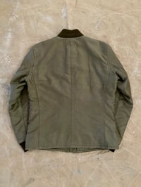 Image 3 of RRL LEATHER-TRIM COTTON BOMBER JACKET