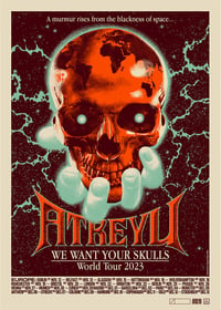 'ATREYU - We Want Your Skulls Tourposter"