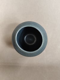 Image 5 of Petit vase en grès et émail bleu/vert