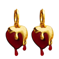 Image 1 of You Melt My Heart Earrings