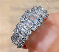 Image 4 of Emerald Cut Eternity Band