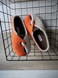 Image 1 of AUTUMN felted wool slippers UK4