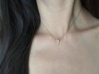 Image 3 of Quartz Crystal Point Necklace