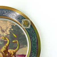 Image 3 of Ricordi di Pisa  - Pisa Tower - Fine China Plate - #0788