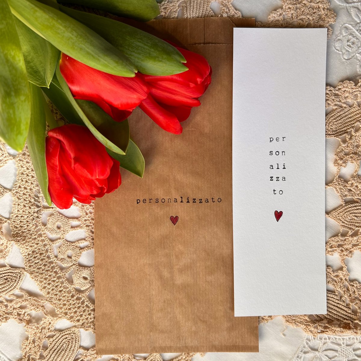 BOMBONIERA - SEGNALIBRO PERSONALIZZATO