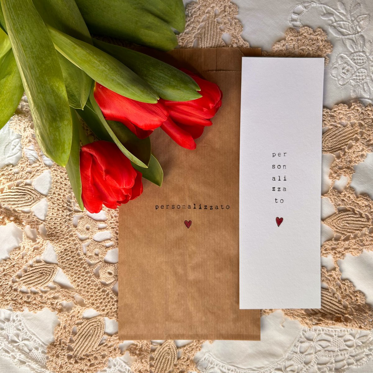 BOMBONIERA - SEGNALIBRO PERSONALIZZATO