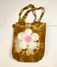 Image 1 of Hausshold Canvas Tote Bag with Flower Applique