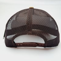 Image 3 of TEXAS LONE STAR LEATHER PATCH MESH SNAPBACK