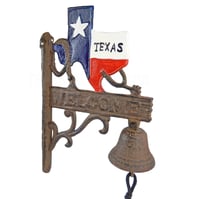 Image 3 of TEXAS DECOR - CAST IRON TEXAS BELL