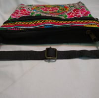 Image 2 of MEXICAN ARTISAN ETHNIC HIPPIE FLORAL BOHO CROSSBODY BAG PURSE