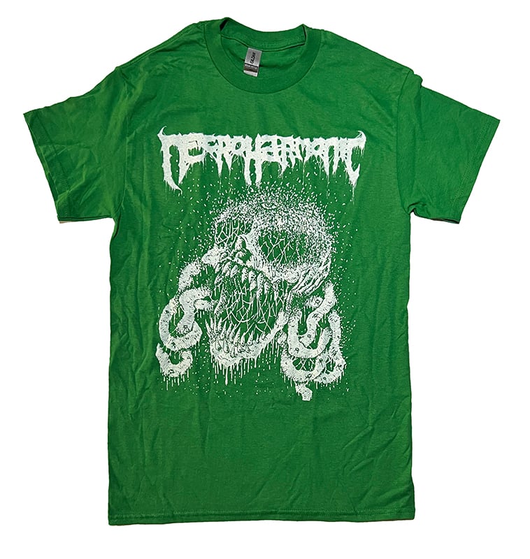 Image of Necroharmonic  T shirt with white print