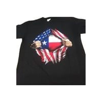 USA / TEXAS FLAG T-SHIRT