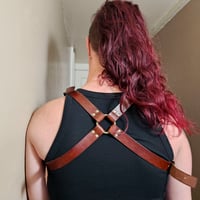 Image 5 of Leather Bulldog harness