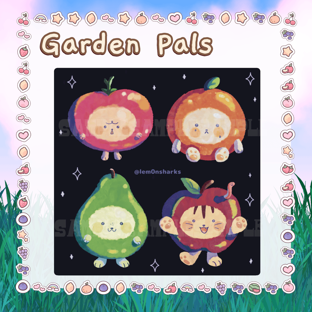 Garden Pals (Stickers and Charms)