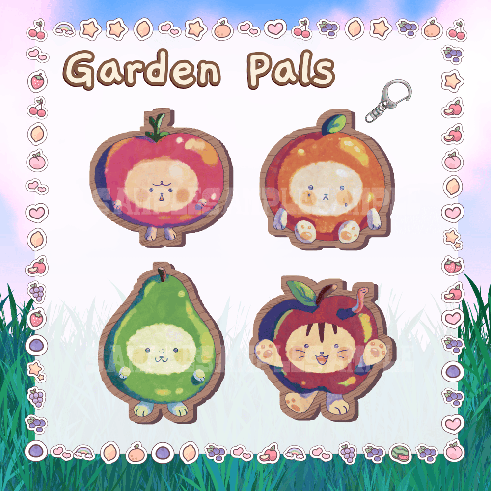 Garden Pals (Stickers and Charms)