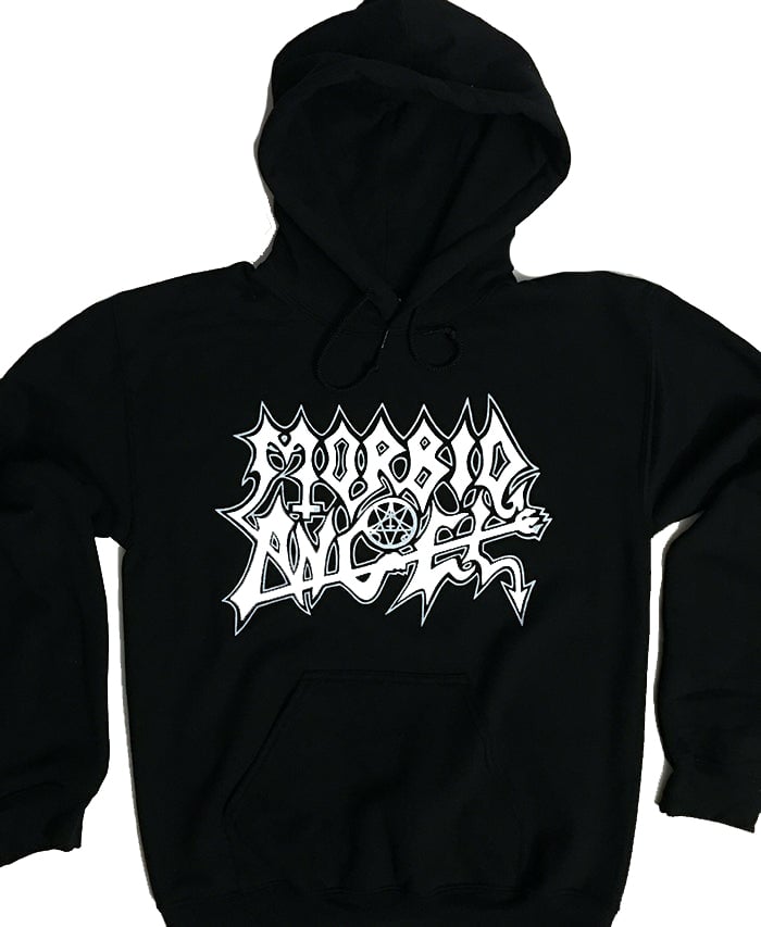 Image of Morbid Angel Hoodie with Sleeve Prints