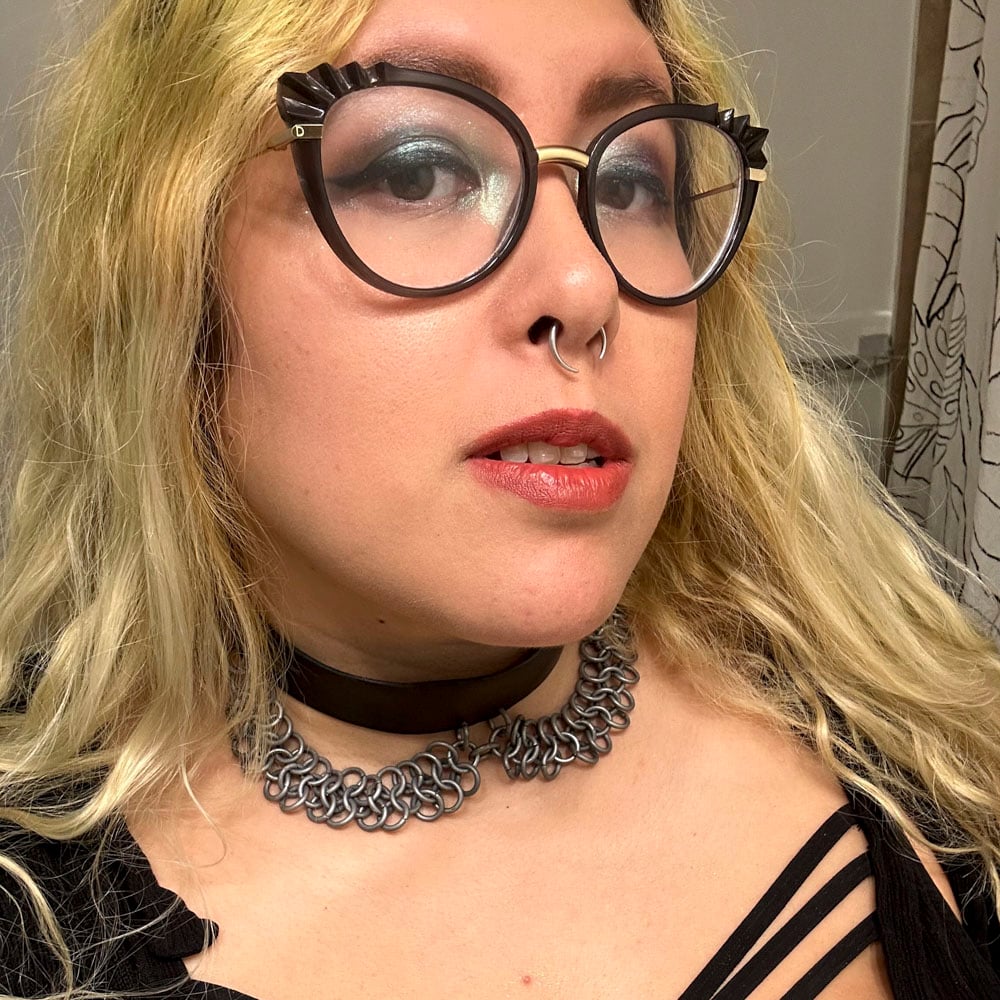 Chainmail Lace collar