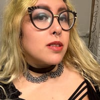 Image 3 of Chainmail Lace collar