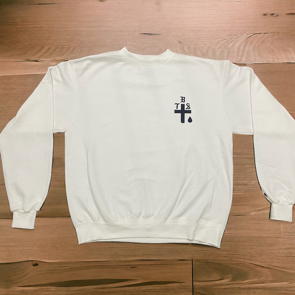 Image of Brothers Keeper Sweater - White 