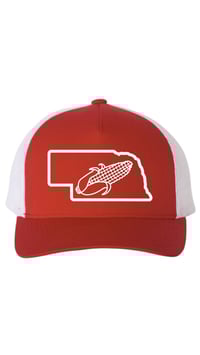 Image 2 of "NE Corn" Trucker Hat (Two colors available) 