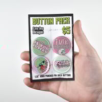 Fuck Gatekeeping Button Pack