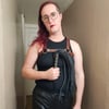 Braided leather flogger
