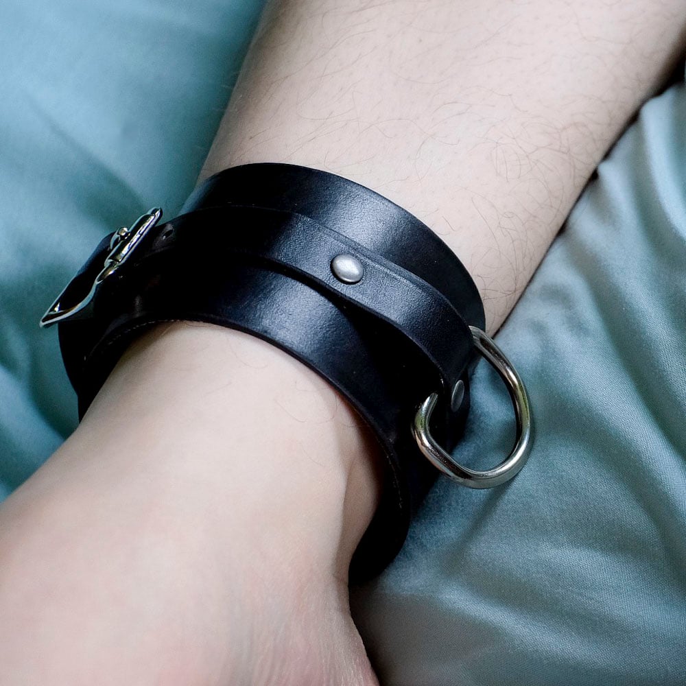 Leather cuffs