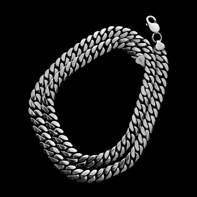 Sterling Silver Cuban Chain