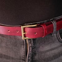 Image 2 of Veg Tan leather belt