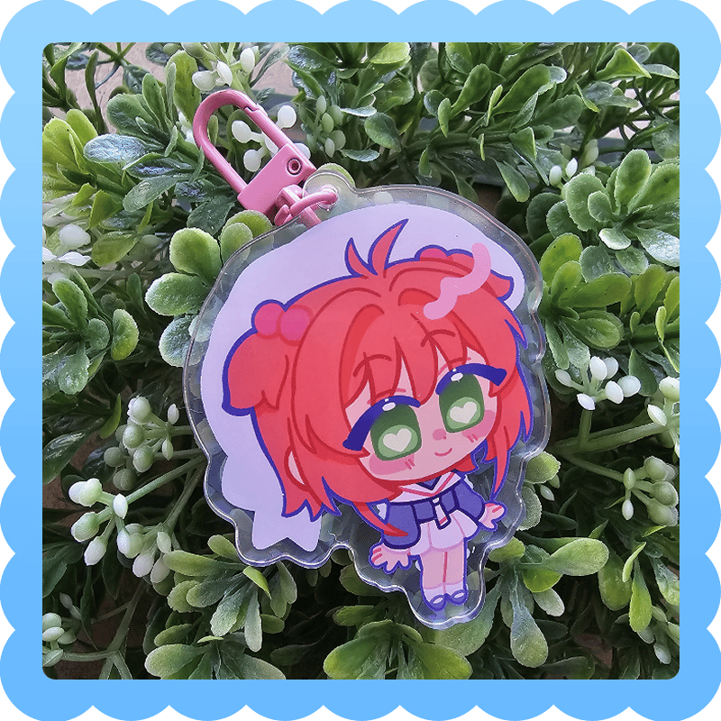 Image of card captor sakura ❄️ holographic acrylic charm