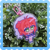 Image 3 of card captor sakura ❄️ holographic acrylic charm