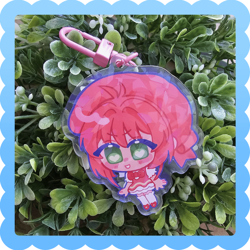 Image of card captor sakura ❄️ holographic acrylic charm