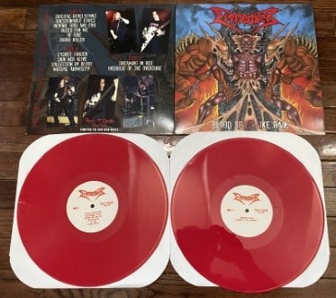 DISMEMBER - BLOOD DRIPS LIKE RAIN  (12" DOUBLE LP)