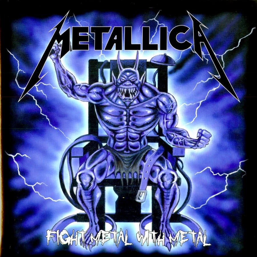 METALLICA - FIGHT METAL WITH METAL (TRIPLE VINYL 12" LP)