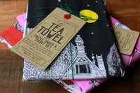 Image 3 of Dish Towel / Tea Towel - Castle - There's a Reason for the Darkness.
