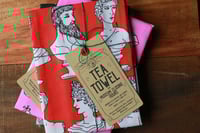 Image 2 of Dish Towel / Tea Towel - Quirky Busts - "You're Weird. I like it!"