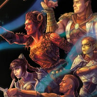 Image 3 of "To the Baldur's Gate!" Print