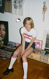 Image 2 of CHERRY BABY TEE ORIGINAL  (UNISEX) restock ❤️