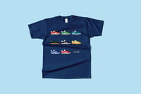 Image 3 of Gazelle Colourway Trainer T Shirt