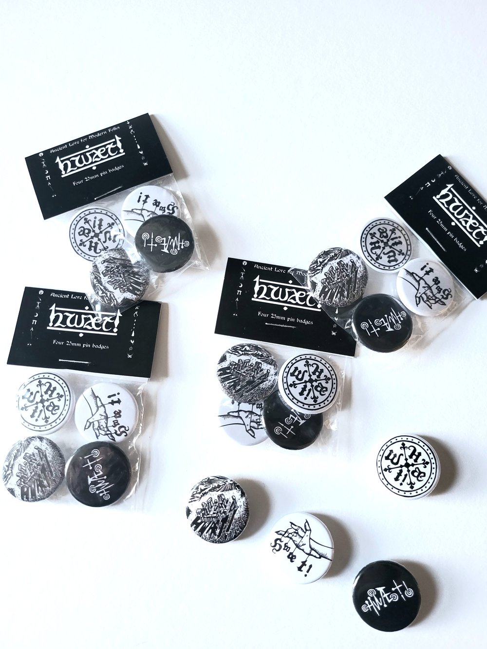Button Pin Pack