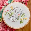 Purr of Heart Embroidery Kit